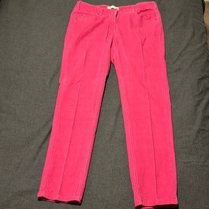 Magenta Pink Corduroy Pants